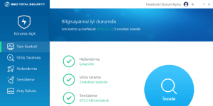 360 TS Ücretsiz Antivirus 8.8.0.1077 logo
