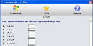 Abbasov.NET IQ Test logo