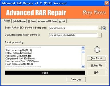 Advanced Rar Repair logo