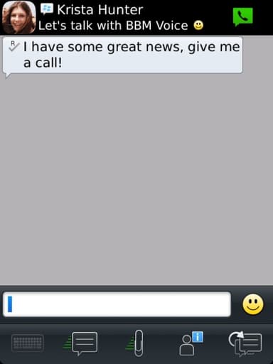 BlackBerry Messenger logo