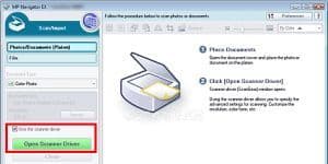 Canon MP Navigator EX 1.06 logo