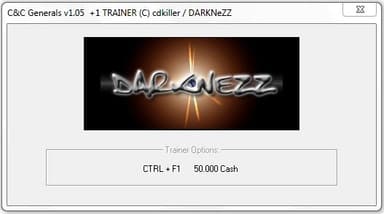 Command & Conquer Generals Money Trainer logo