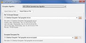 Cryptographic Encryptor 2.7.3.527 logo