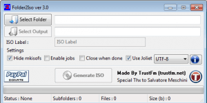 Folder2Iso 3.0 logo
