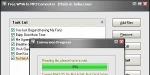 Free WMA to MP3 Converter 1.16 logo