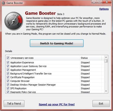 Game Booster logo