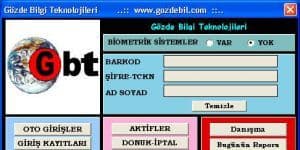 Gözdebil Spor Salonu Otomasyonu logo
