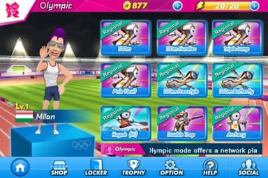 London 2012 - Official Mobile Game logo