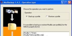 MozBackup 1.5.1 logo