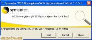 MyDoom Temizleme Aracı logo