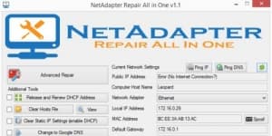NetAdapter Repair All In One 1.2 logo