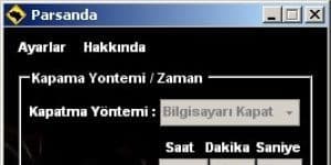 Parsanda Bilgisayarı Kapatma Yazılımı 2.0 logo