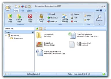 PowerArchiver logo