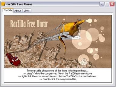 RarZilla Free Unrar logo