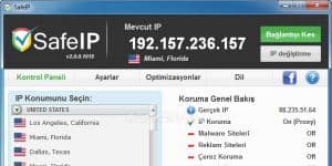 SafeIP 2.0.0.2610 Ücretsiz Türkçe 2.6 MB logo