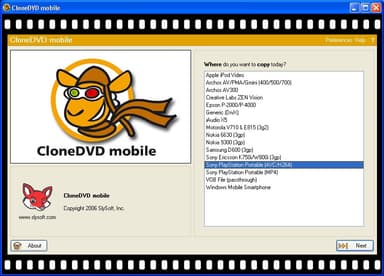 Slysoft CloneDVD Mobile logo
