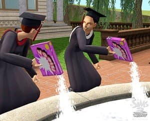 The Sims 2 University logo