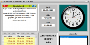 Yılsoft Okul Zil Programı 2017 logo