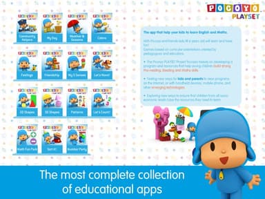 Pocoyo PlaySet Öğrenme Oyunlar MUAYENE logo