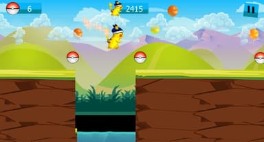 Süper Pikachu macera oyunu MUAYENE logo