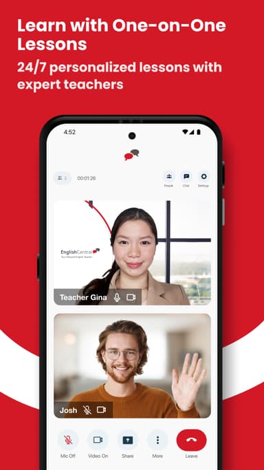 Learn English Free with Videos APK logo