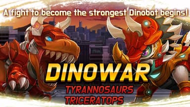 Dinowar:Tyranno VS Triceratops MUAYENE logo