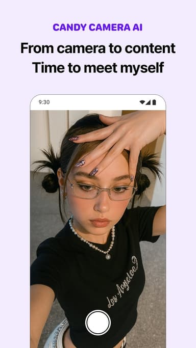 Candy Camera - Selfie Photo APK logo