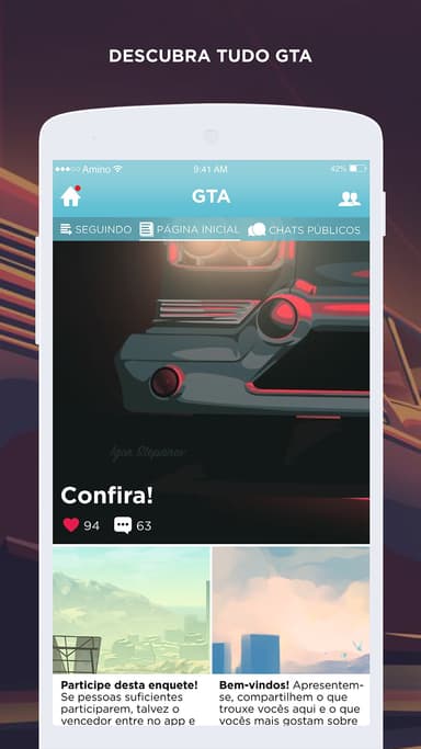 GTA Amino em Português APK logo
