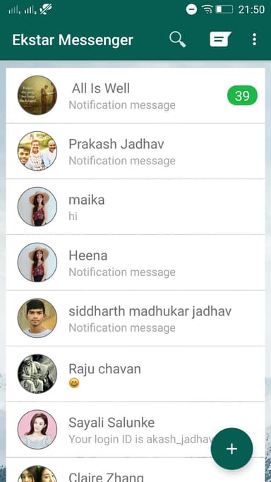 Ekstar Messenger APK logo