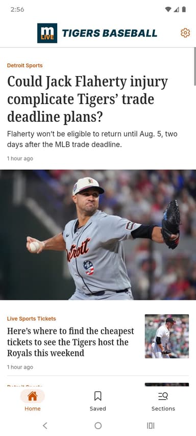 MLive.com: Detroit Tigers Haber MUAYENE logo