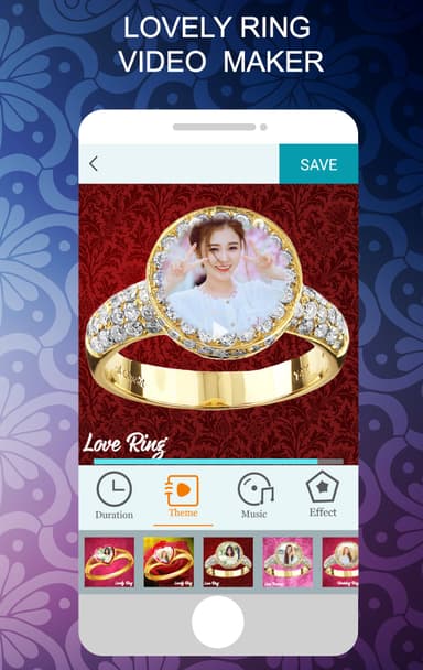 Lovely Ring Video Maker APK logo