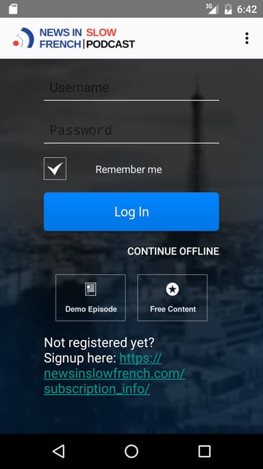News in Slow French APK logo