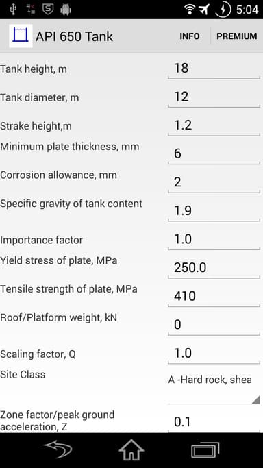 API 650 Tank Design APK logo