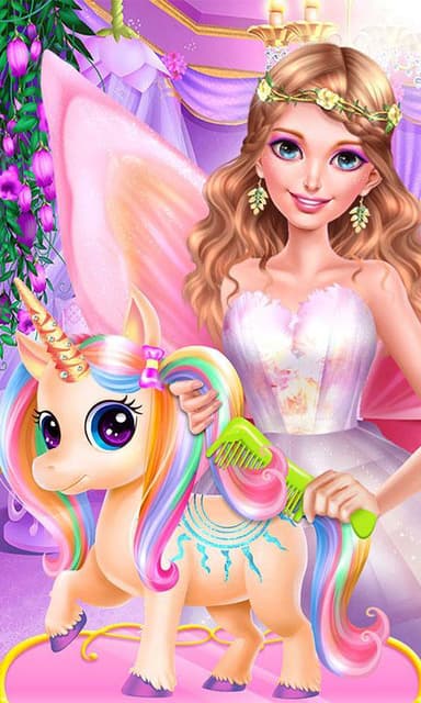 Peri Prenses Unicorn Salonu kuru temizleme logo