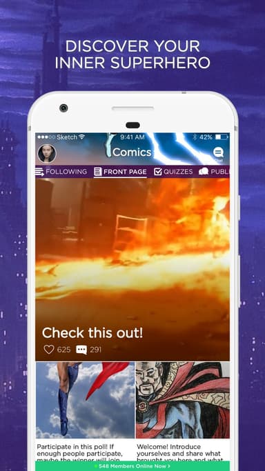 Comics Amino for Marvel & DC APK logo