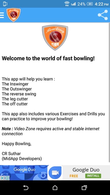 Kriket Bowling MUAYENE logo