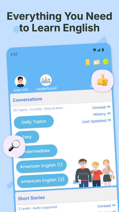 English Listening and Speaking APK logo