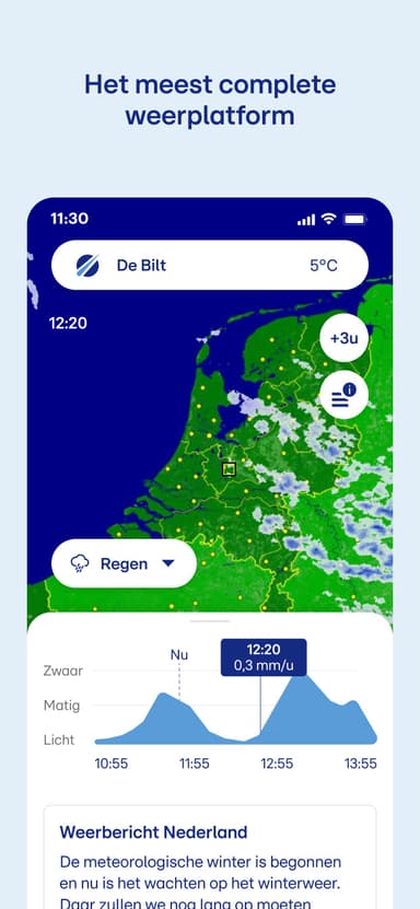 Buienradar - weer APK logo