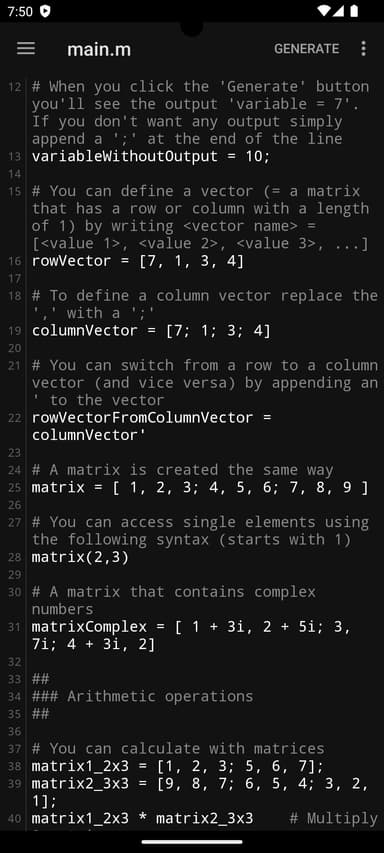Anoc Octave Editor APK logo