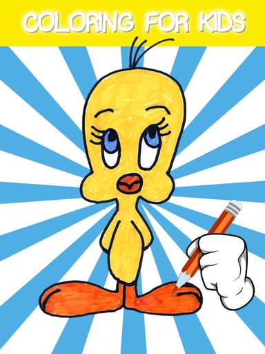 Bebek Kuş Tweety MUAYENE için Boyama logo