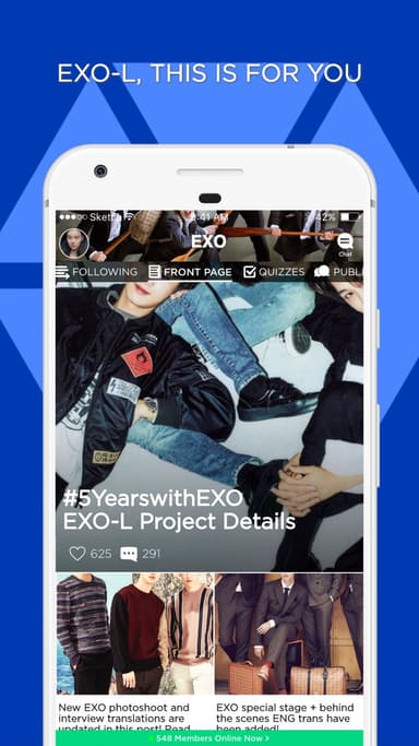 EXO Amino for EXO-L Fanclub APK logo