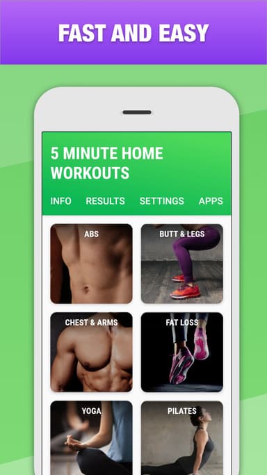 5 Minute Home Workouts APK logo
