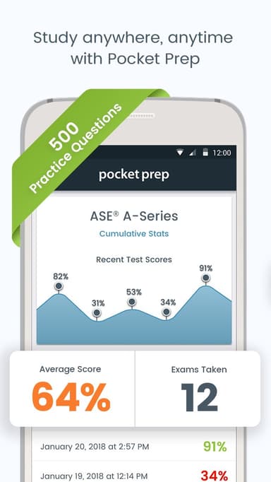 ASE® A-Series Exam Prep 2017 APK logo