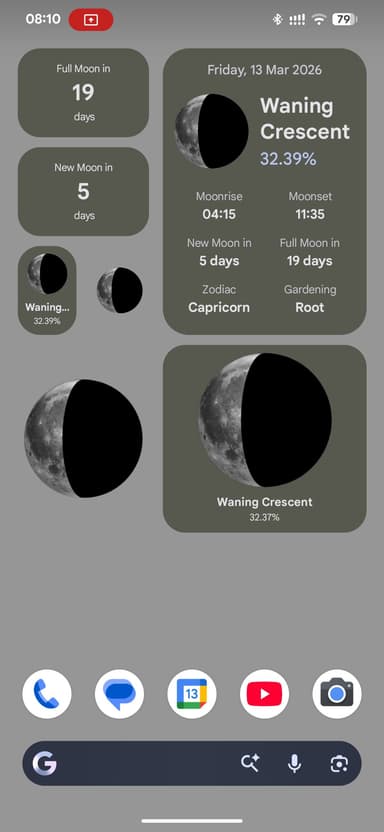 Moon Phases Widget APK logo