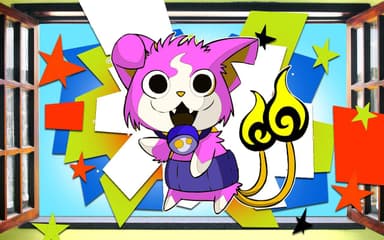 Oyun Youkai Hayalet boyama kuru temizleme logo
