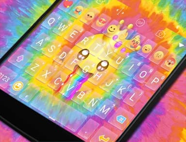 Mutlu TieDye Emoji Klavye MUAYENE logo