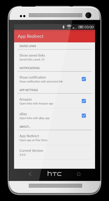 App Redirect APK logo