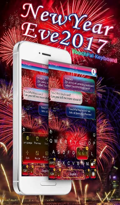 New Year Eve 2017 Keyboard APK logo