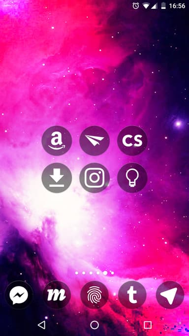 GEL DARK - Icon Pack APK logo