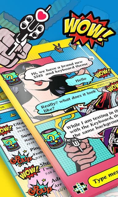 GO SMS PRO WOW THEME APK logo